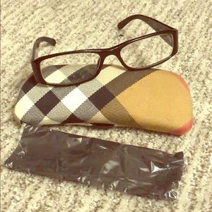 Burberry Eyeglasses with case and cloth